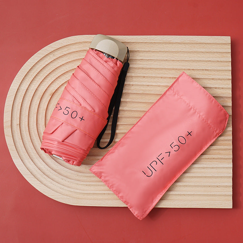 Parapluie anti-UV pour femme à mécanisme de pliage intelligent