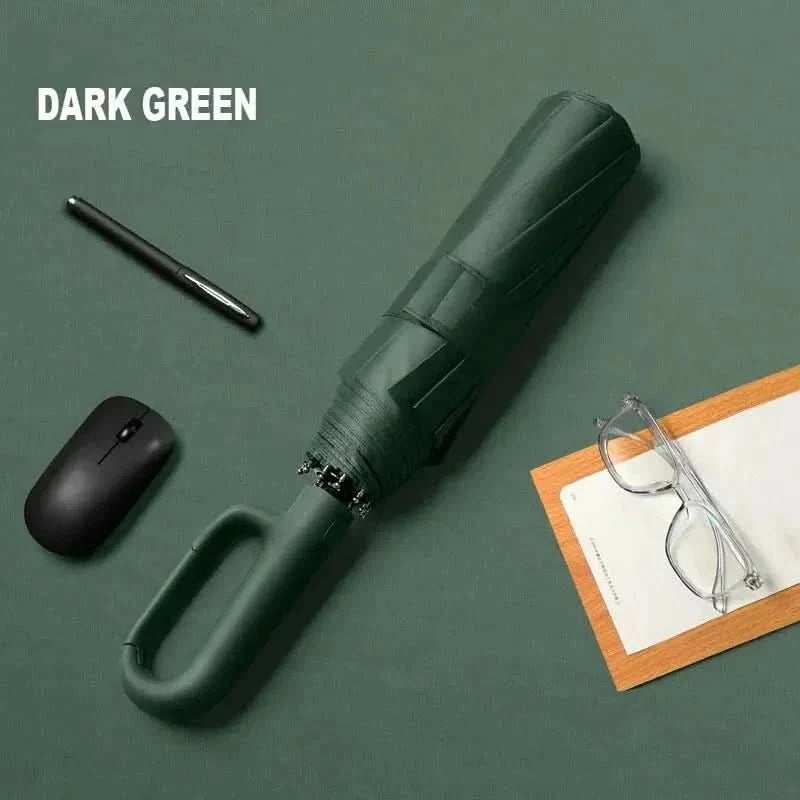 Parapluie automatique | résistant au vent et protection UV | compact pour les déplacements
