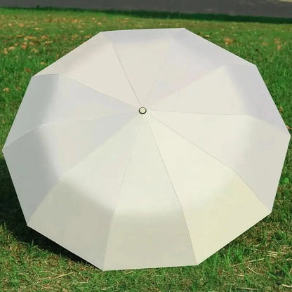 Parapluie automatique | résistant au vent et protection UV | compact pour les déplacements