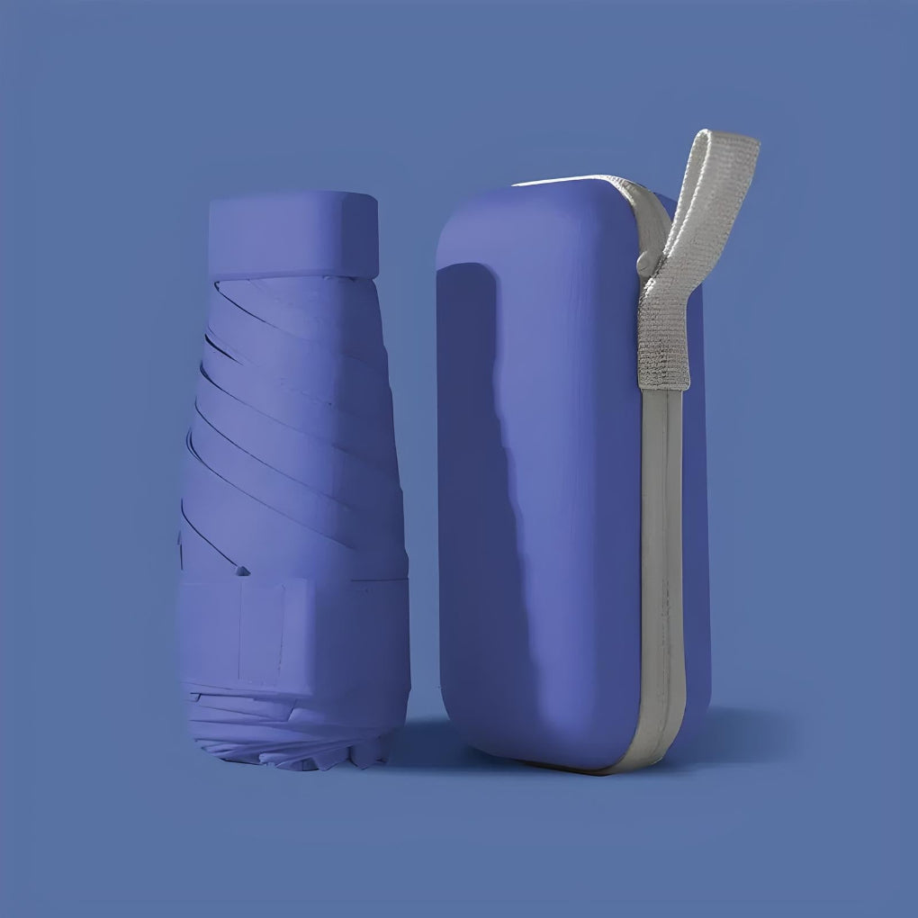 Parapluie de poche avec étui étanche