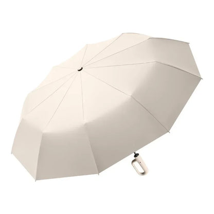 Parapluie double usage anti-UV à ouverture facile