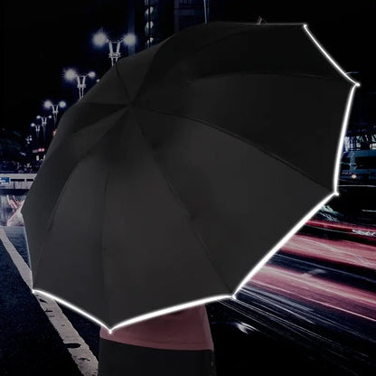 Parapluie LED avec lampe de poche intégrée