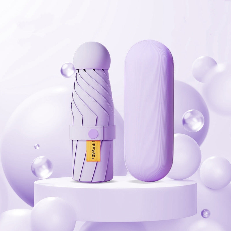 Parapluie pliant anti-UV pour femme à mécanisme innovant