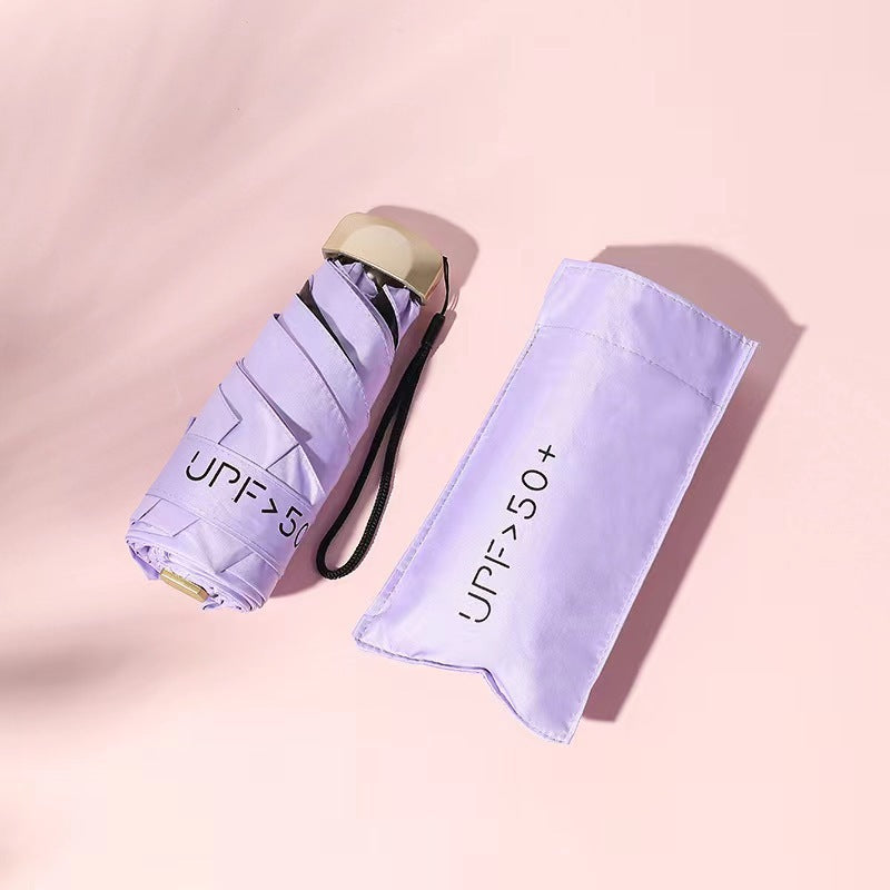 Parapluie pliant anti-UV pour femme à mécanisme innovant