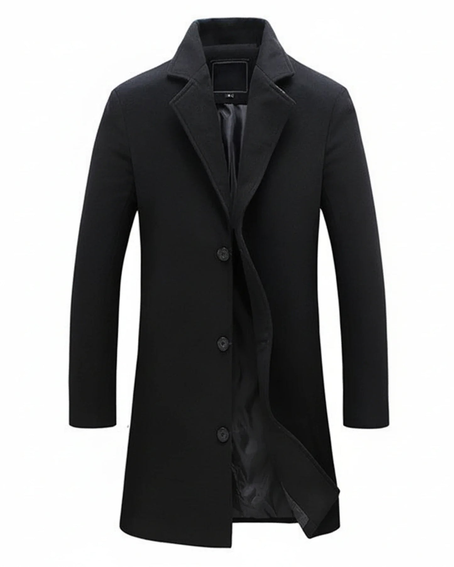 Pardessus long classique habillé pour homme
