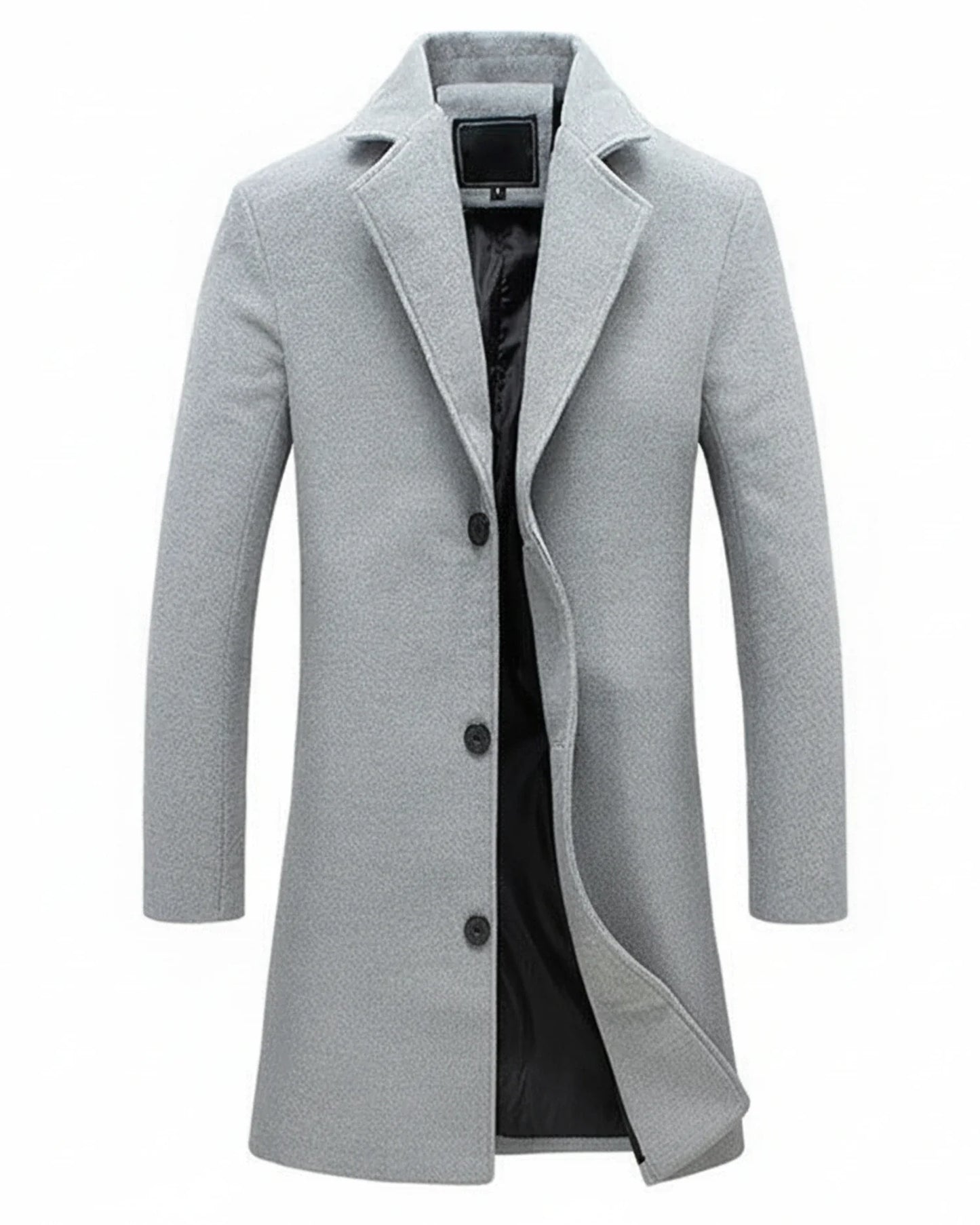 Pardessus long classique habillé pour homme