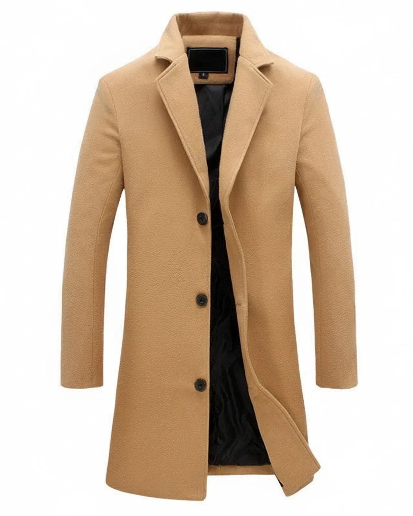 Pardessus long classique habillé pour homme