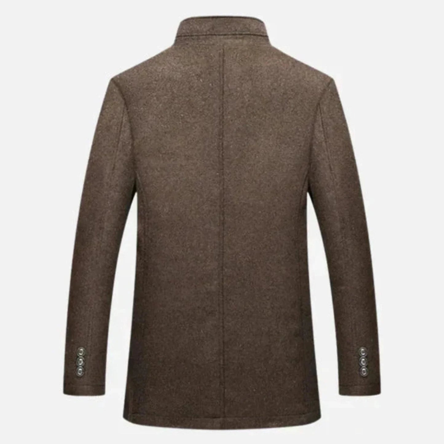 Pardessus pour homme à col montant