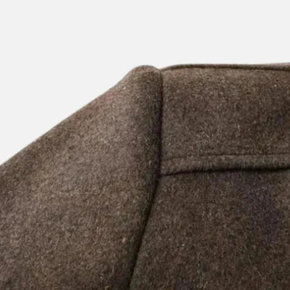 Pardessus pour homme à col montant