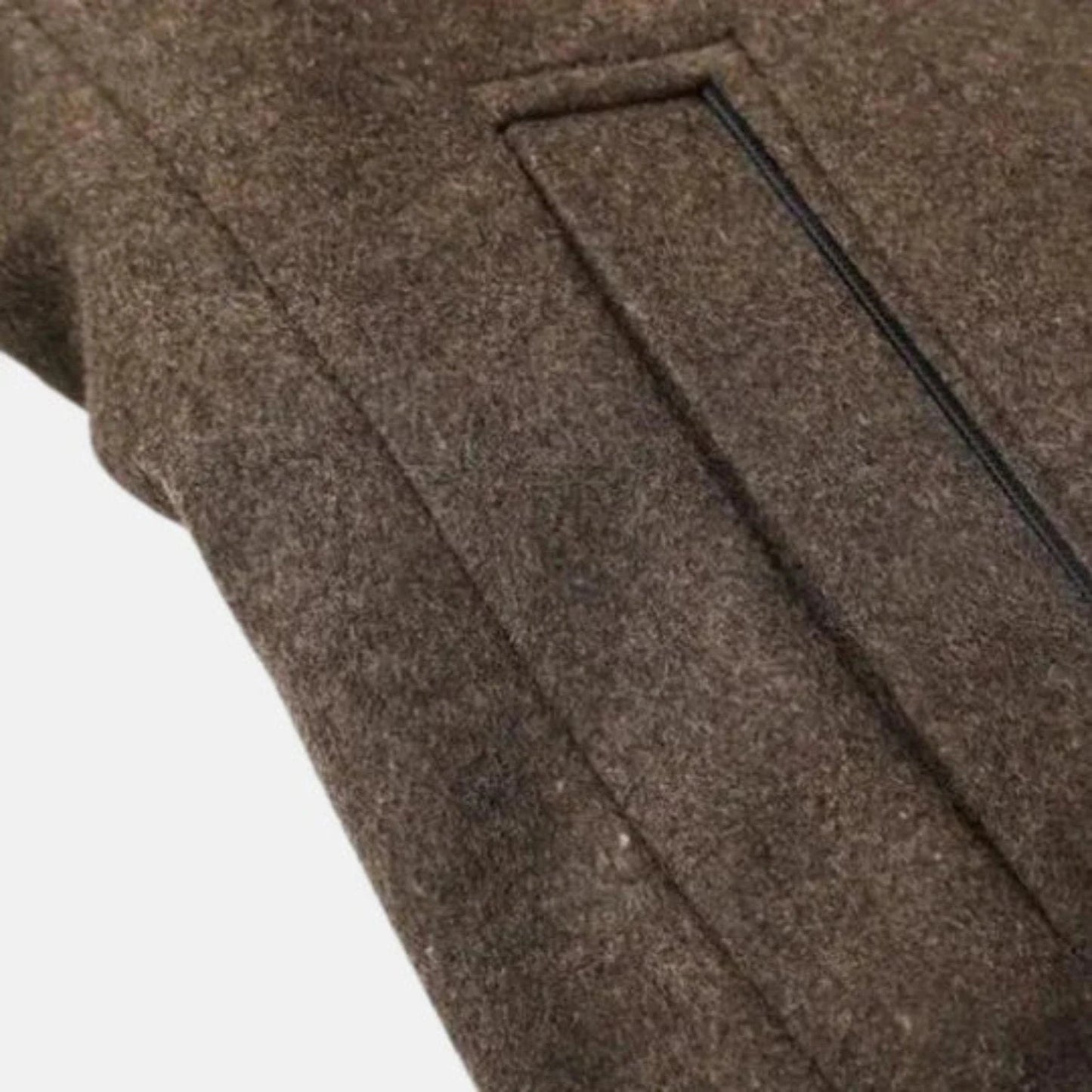 Pardessus pour homme à col montant