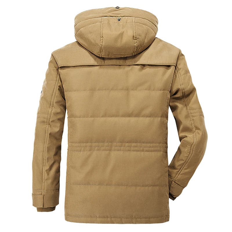 Parka à capuche pour homme