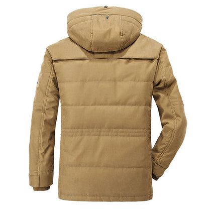 Parka à capuche pour homme