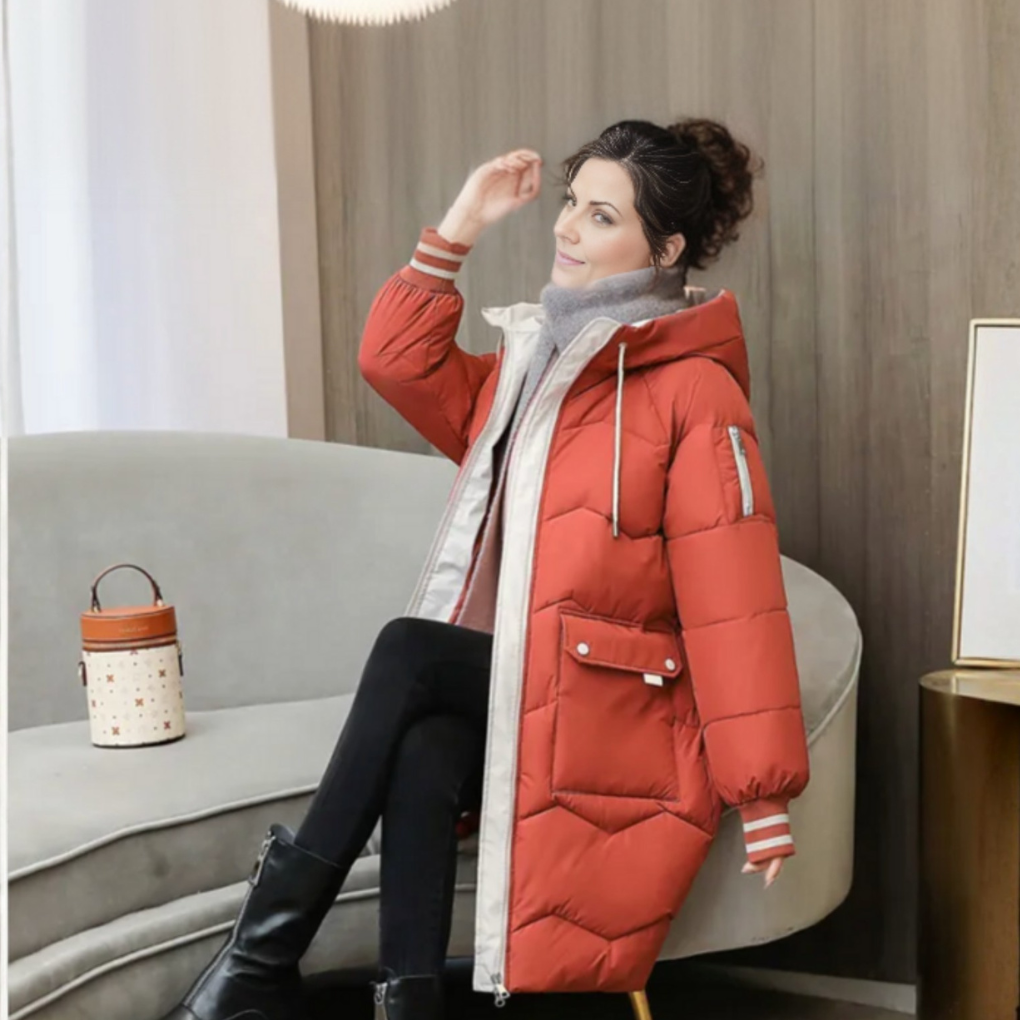 Parka d’hiver chaude femme