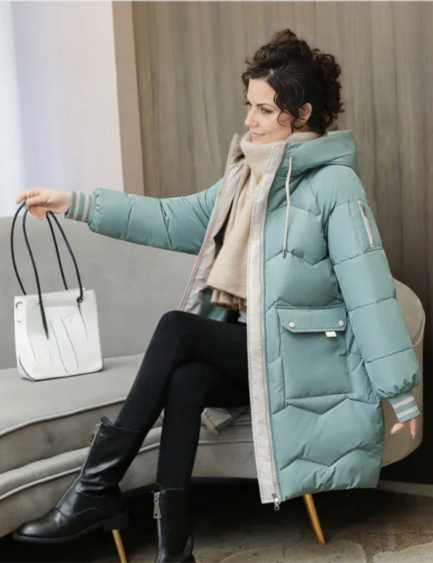 Parka d’hiver chaude pour femmes - isolation élégante