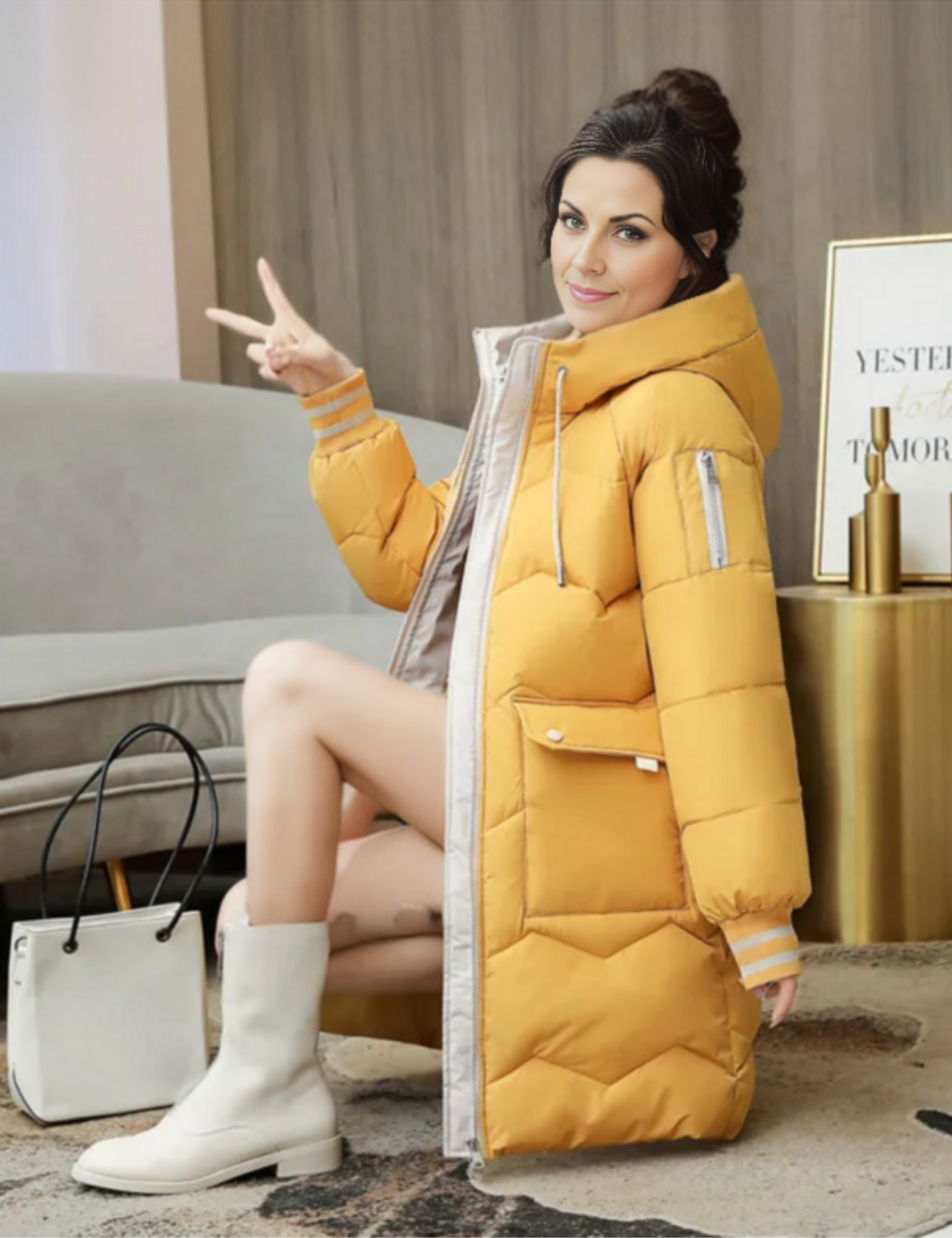 Parka d’hiver chaude pour femmes - isolation élégante