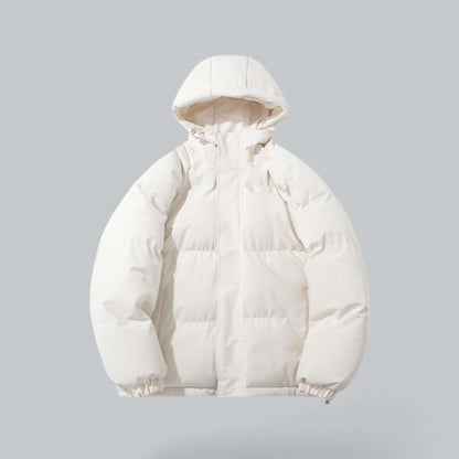 Parka d’hiver chaude pour homme à capuche réglable