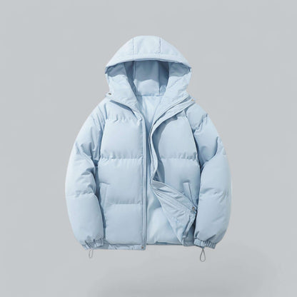 Parka d’hiver chaude pour homme à capuche réglable