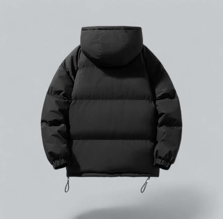 Parka d’hiver chaude pour homme à capuche réglable