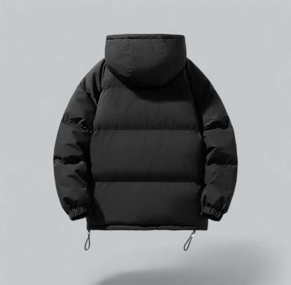 Parka d’hiver chaude pour homme à capuche réglable