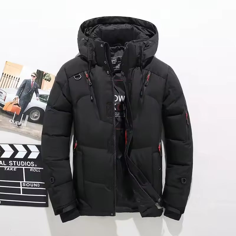 Parka d'hiver isolée pour homme - veste imperméable et coupe-vent pour froid extrême