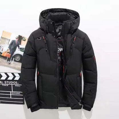 Parka d'hiver isolée pour homme - veste imperméable et coupe-vent pour froid extrême