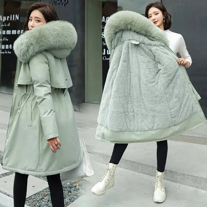 Parka douillette | chaude et tendance