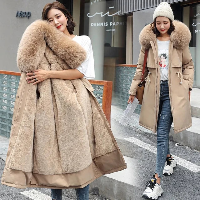 Parka douillette | chaude et tendance