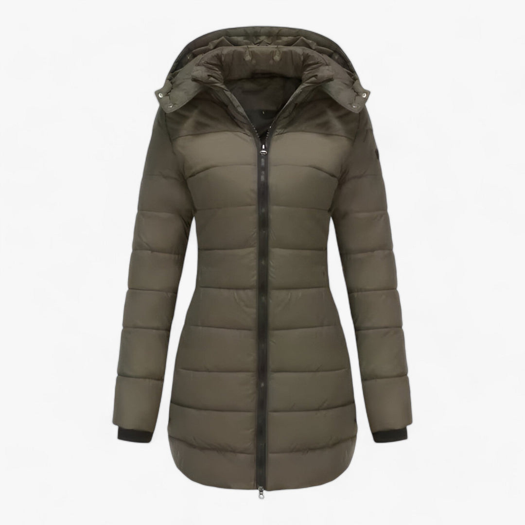 Parka long isolant pour femme