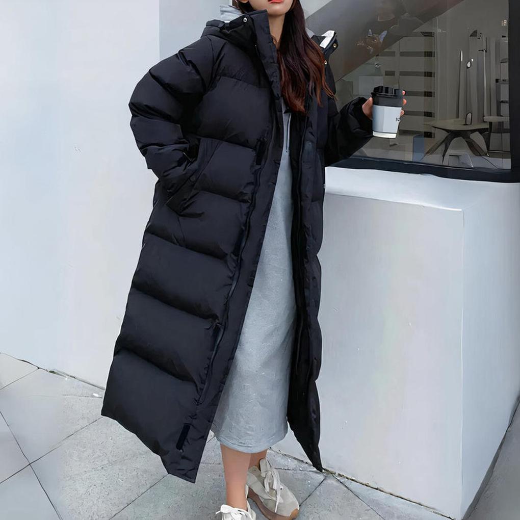 Parka longue d’hiver pour femme – résistante aux intempéries