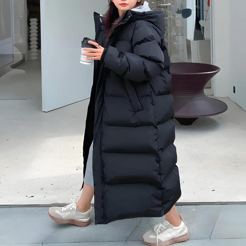 Parka longue d’hiver pour femme – résistante aux intempéries