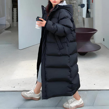 Parka longue d’hiver pour femme – résistante aux intempéries