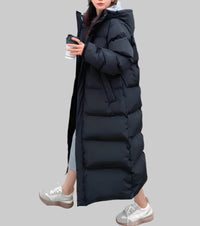 Parka longue imperméable et coupe-vent pour femme