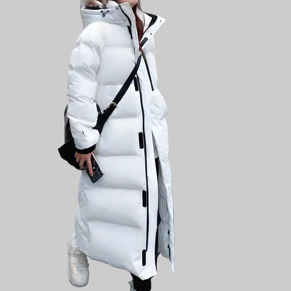 Parka longue imperméable et coupe-vent pour femme