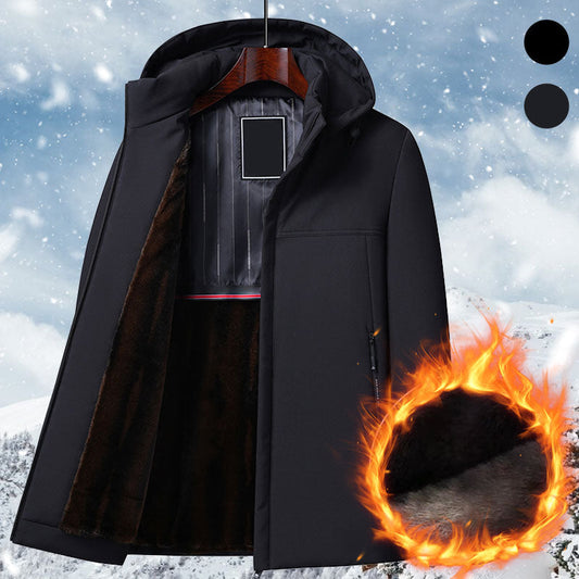 Parka thermique matelassée pour se protéger par temps froid