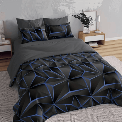 Parure de couette en microfibre style hôtelier