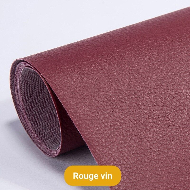 Patch en cuir autocollant (50 x 138 cm)