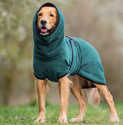 Peignoir de bain réglable pour animaux de compagnie
