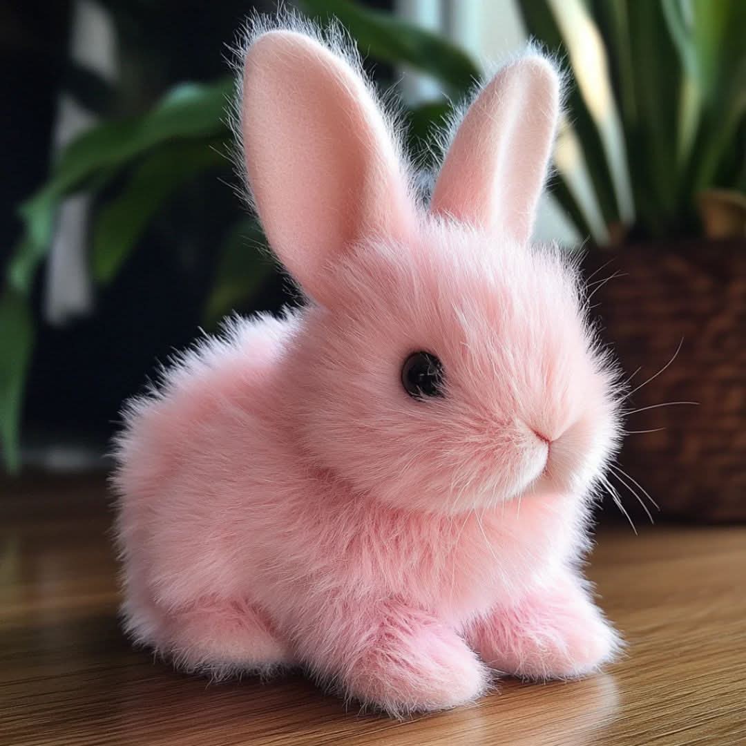 Peluche lapin interactive avec mouvements réalistes et sons mignons