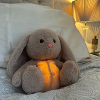 Peluche relaxante avec fonction respiration et veilleuse - apaisante