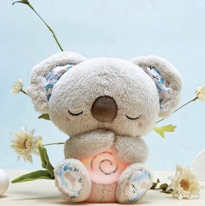 Peluche relaxante avec fonction respiration et veilleuse - apaisante