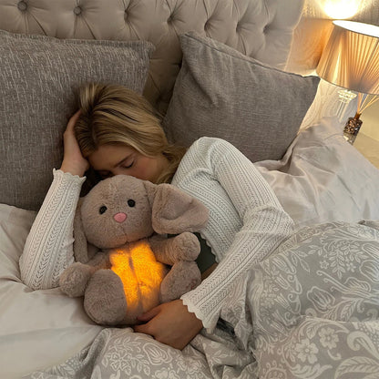 Peluche relaxante avec fonction respiration et veilleuse - apaisante