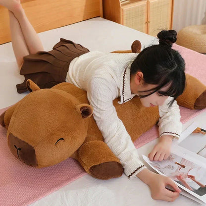 Peluches capybaras géantes à câliner
