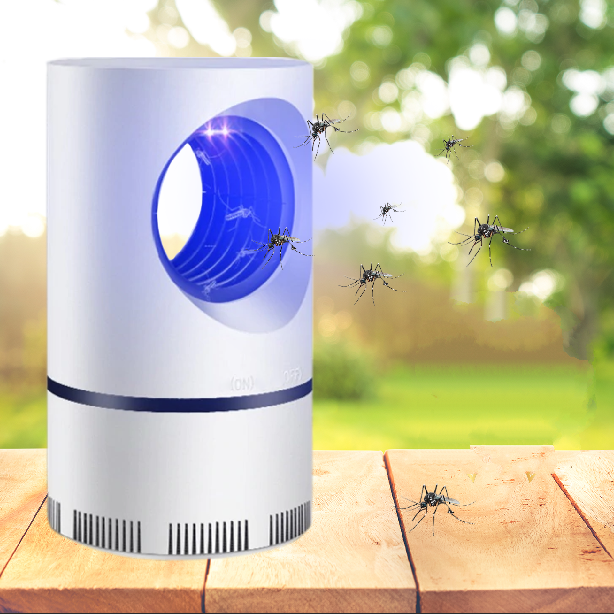 Piège à moustiques USB silencieux | Sans produits chimiques, UV 365 nm, anti-insectes intérieur/extérieur