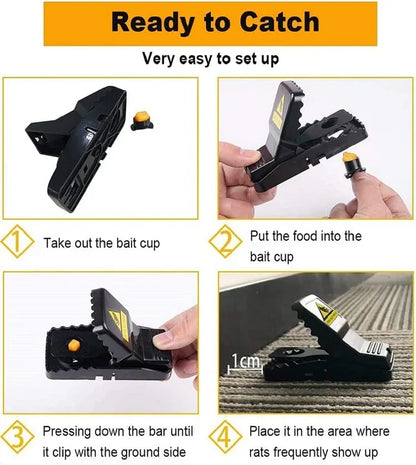 Pièges à souris robustes (lot de 6)