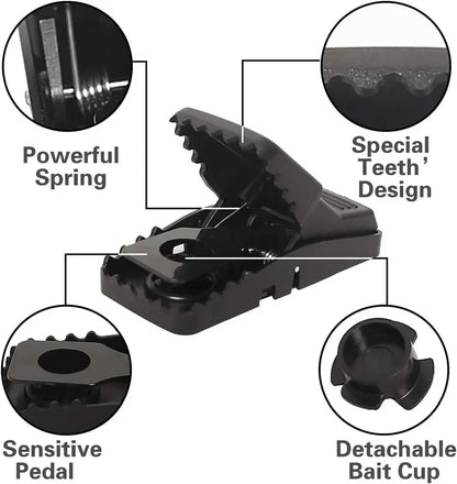 Pièges à souris robustes (lot de 6)