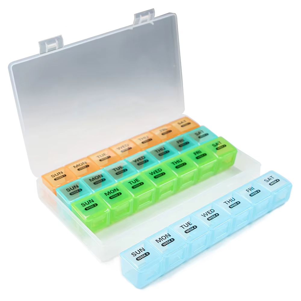 Pilulier 4 semaines à dosage quotidien (4 x 7 jours)