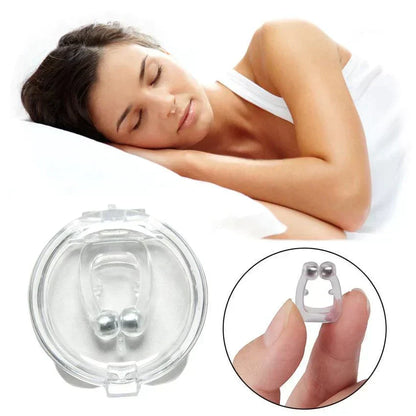 Pince nasale magnétique anti-ronflement - améliorez votre sommeil