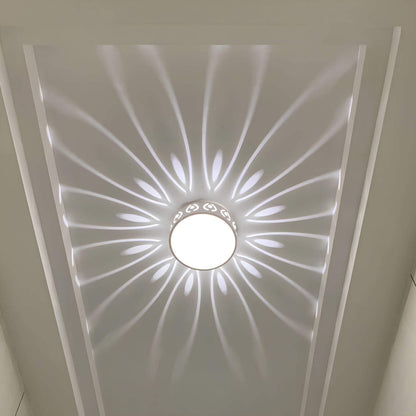 Plafonnier LED minimaliste à lumière chaude et douce