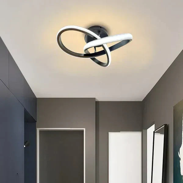 Plafonnier LED moderne économe en énergie
