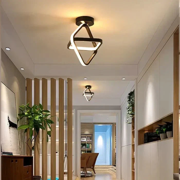 Plafonnier LED moderne économe en énergie